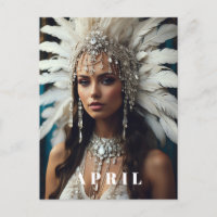 *~ Frauen AP53 APRIL Boho GEBURTSTAG DIAMANTEN