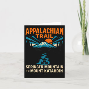 Frauen Appalachischer Weg Springer nach Katahdin V Karte