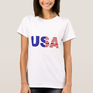 Frauen-Art USA-T - Shirt