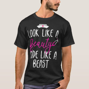 Frauen Ärztliche Coder Frau Schönheit EMS Coding T-Shirt