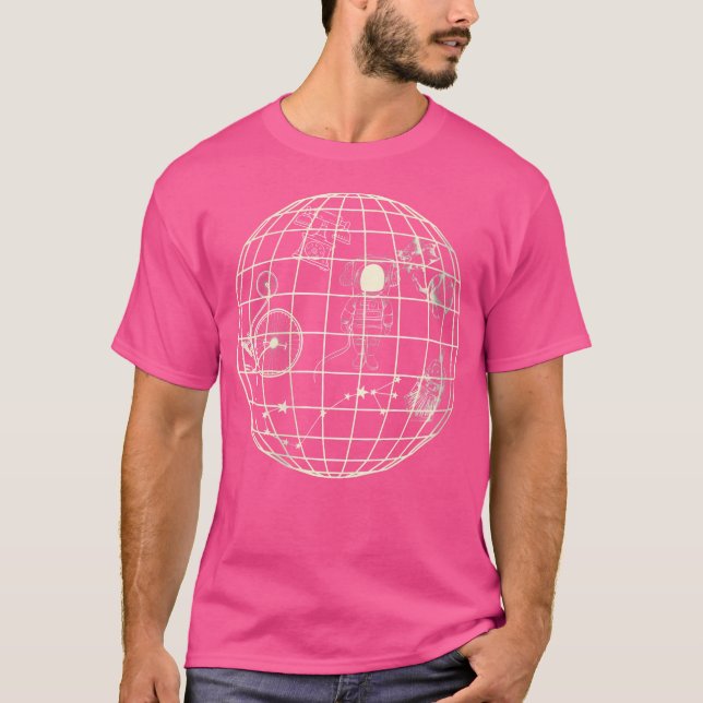 Frauen Astronomen Scientist geben Astronomie T-Shirt (Vorderseite)