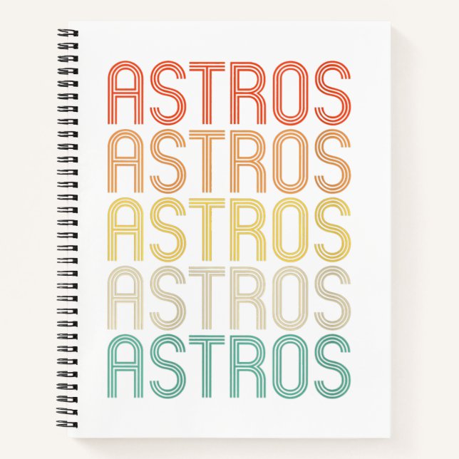 Frauen Astros Notizbuch (Vorderseite)