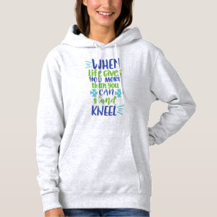Frauen auf der Basis des Christlichen Glaubens Hoodie