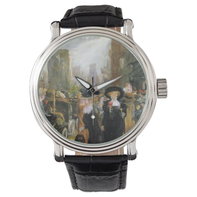 Frauen auf der fünften Avenue (New York City, USA) Armbanduhr (Vorderseite)