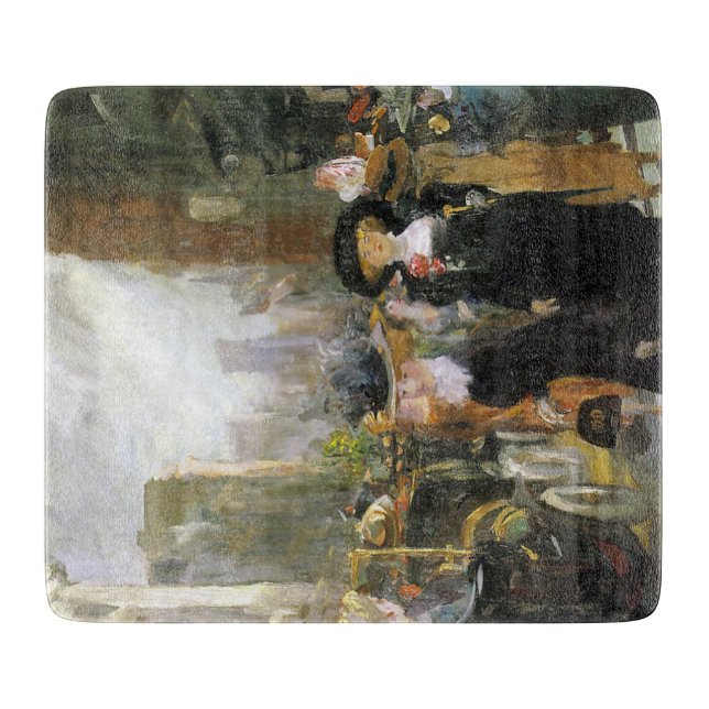 Frauen auf der fünften Avenue (New York City, USA) Schneidebrett (Vorderseite)