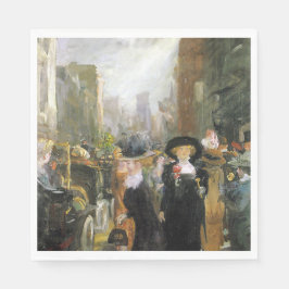 Frauen auf der fünften Avenue (New York City, USA) Serviette