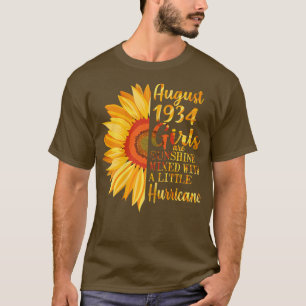 Frauen August Girls 1934 88. Geburtstagsgeschenke T-Shirt