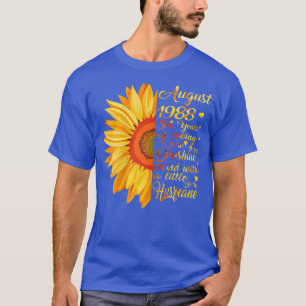 Frauen August Girls 1988 Geburtstagsgeschenk 34 Ja T-Shirt