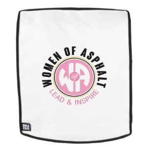 Frauen aus Asphalt-Rucksack Rucksack