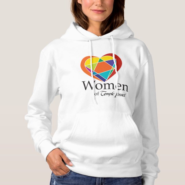 Frauen aus Tempel Israel Sweat Shirt Hoodie (Vorderseite)