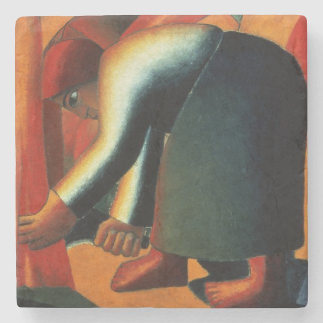 Frauen-Ausschnitt, c.1900 Steinuntersetzer (Vorderseite)