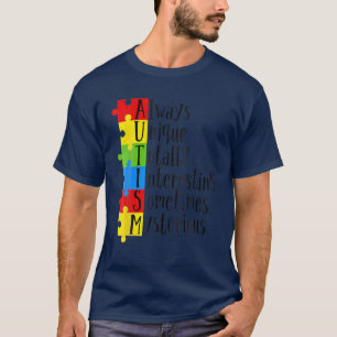 FRAUEN AUTISM AWARENESS Support Autismus Kids für T-Shirt