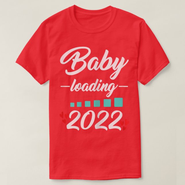 Frauen Babyladung 2022 Epectant Mutter Schwangersc T-Shirt (Design vorne)