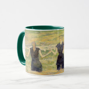 Frauen baden Dieppe von Paul Gauguin Tasse