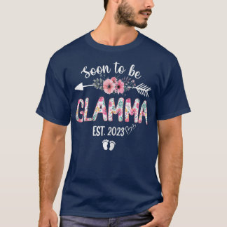 Frauen bald Glamma nach 2023 Schwangerschaftsabbru T-Shirt