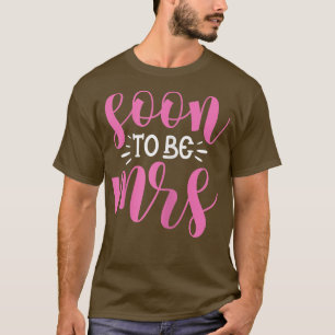Frauen Bald Mrs Braut Hochzeit Junggesellinnenabsc T-Shirt
