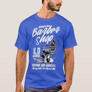 Frauen Barber Design Barbershop Barbershard T-Shirt
