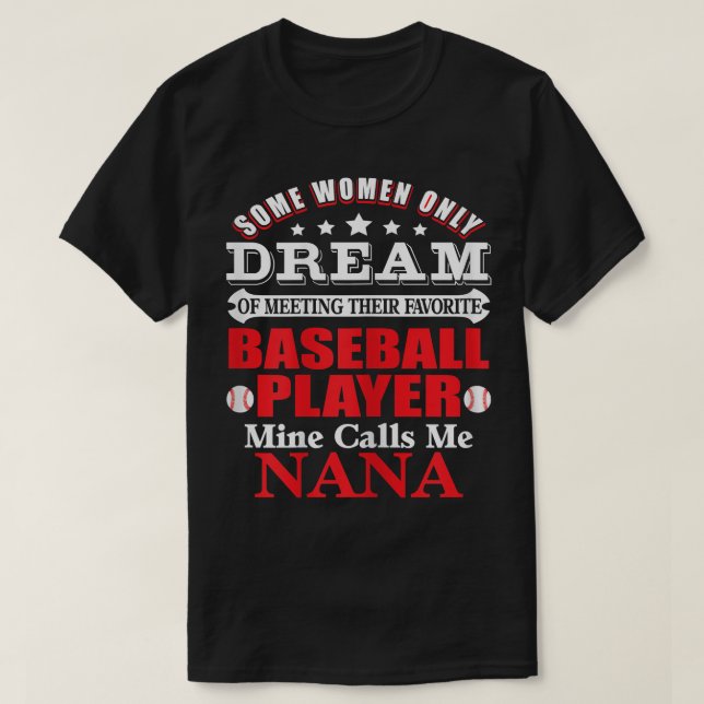 Frauen Baseball    NanaBaseball Nana T  T-Shirt (Design vorne)