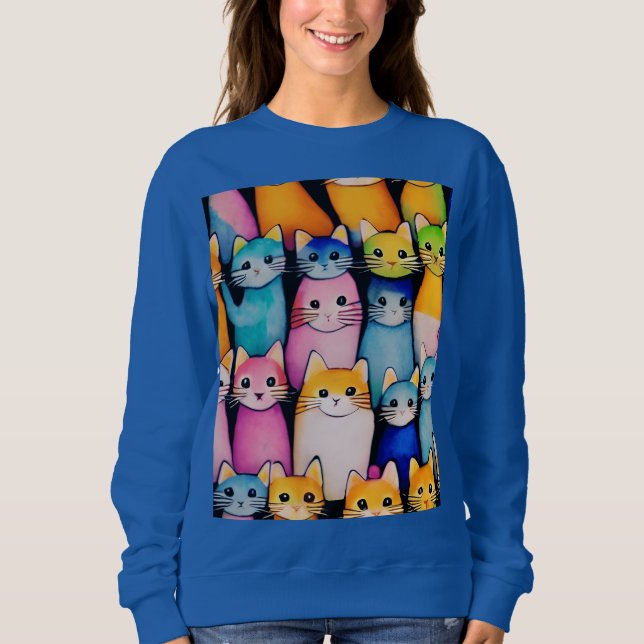 FRAUEN BASIC SWEATSHIRT (Vorderseite)