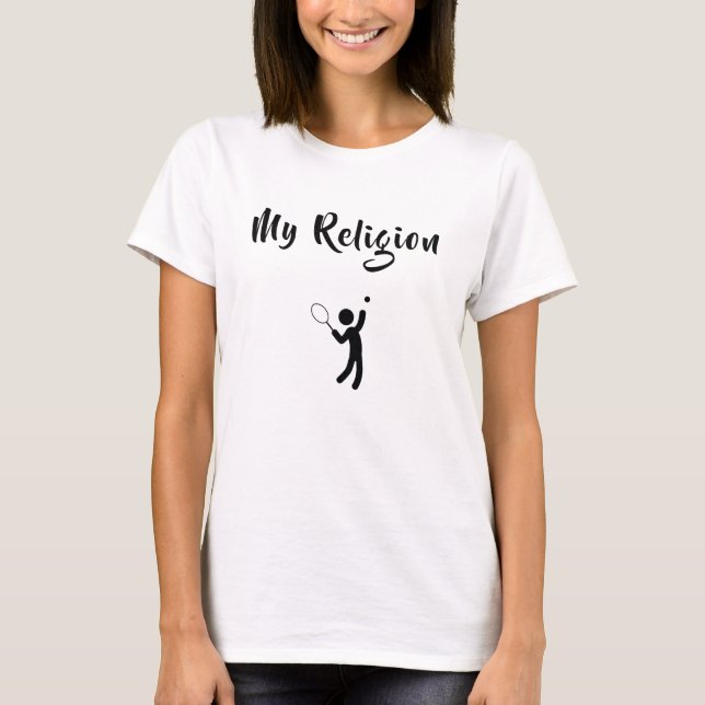 Frauen Basic T-Shirt | Meine Religion (Vorderseite)