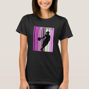 Frauen Basketball 27. Geburtstag Retro 27 Su T-Shirt