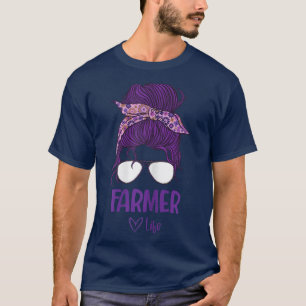 Frauen Bauer Leben T-Shirt