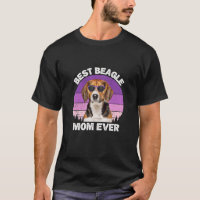 Frauen Beagle Mama Vintager Niedlicher Beagle Hund