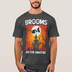 Frauen Beängstigende lustige Halloween Spuk Burgna T-Shirt