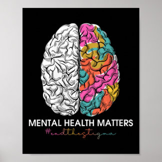 Frauen beenden das Stigma psychische Gesundheit S  Poster