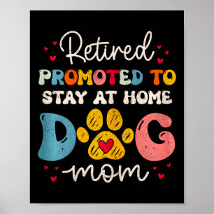 Frauen bei der Mama von lustigen Hunden Poster