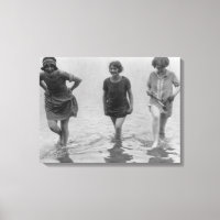 Frauen beim Arlington Beach Foto
