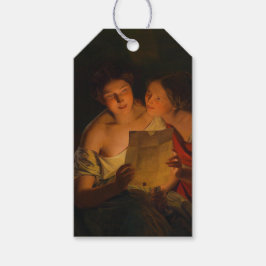 Frauen beim Lesen eines Liebe-Briefes (von Waldmül Geschenkanhänger