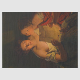 Frauen beim Lesen eines Liebe-Briefes (von Waldmül Seidenpapier