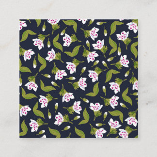 Frauen-Bekleidung Quadratische Visitenkarte