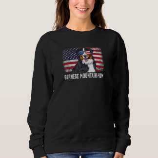 Frauen Berner Mama American Flag Mother' Sweatshirt