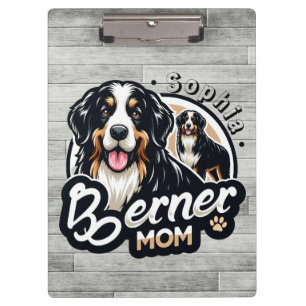 Frauen Berner-Mama - Berner Sennenhund Mama Gesche Klemmbrett