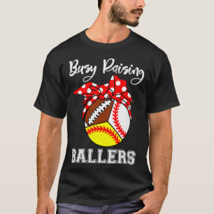 Frauen beschäftigen Ballers Funny Mama Baseball So T-Shirt