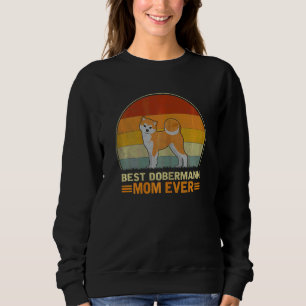 Frauen Best American Eskimo Dog Mama je Retro Dog Sweatshirt