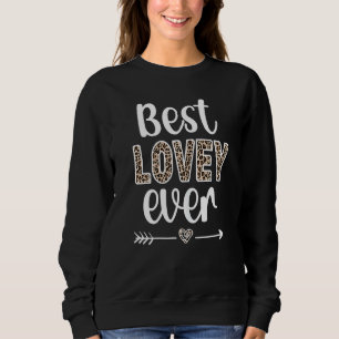 Frauen Best Lovey Großmutter Wertschätzung L Sweatshirt