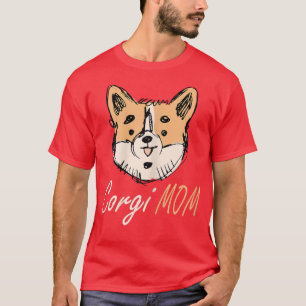 Frauen Beste Corgi Mama Hundebesitzer, Hund Lover T-Shirt