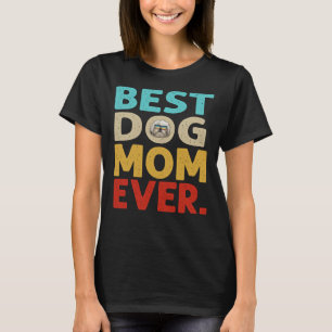 Frauen Beste Mama Hund je Shih Tzu Mutter S Day T-Shirt