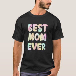 Frauen Beste Mama je Liebe Retro Vintag Happy Moth T-Shirt
