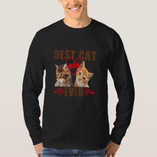 Frauen beste Mama Katze je Katze T-Shirt