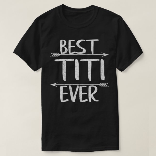 Frauen Beste Titi je Funny Mother Day Geschenk Chr T-Shirt (Design vorne)