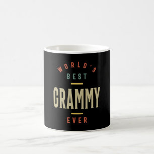 Frauen bester Grammy je Oma-Geschenk Kaffeetasse