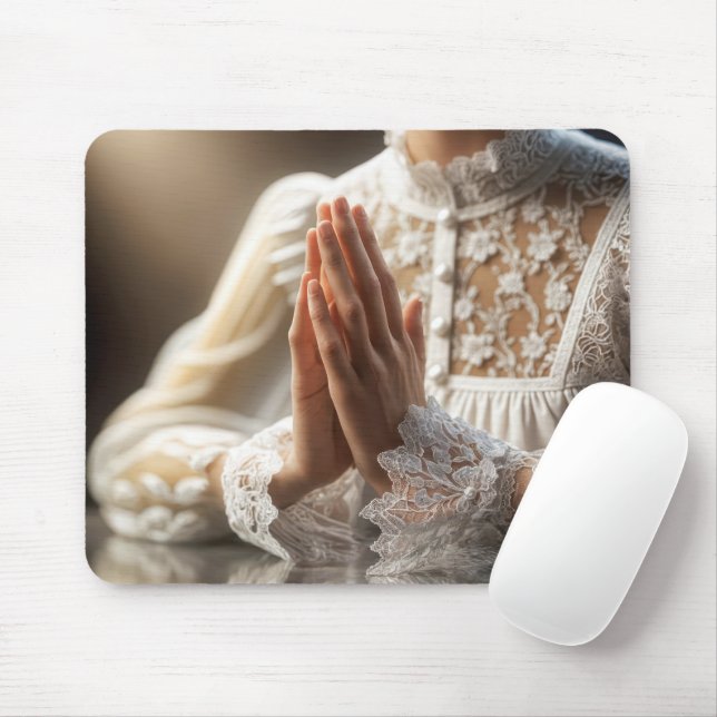 Frauen beten mousepad (Mit Mouse)