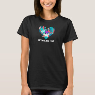Frauen Bewusste Mutter Yoga Mama T-Shirt