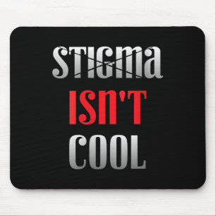 Frauen Bewusstsein für psychische Gesundheit Stigm Mousepad