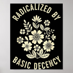 Frauen Blumen radikalisiert Durch Grundlegende Ans Poster