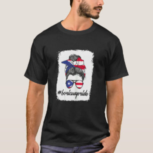 Frauen Boricuapride Puerto Rico Boricua T-Shirt